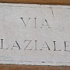 Foto: Particolare  - Porta Romana e Via Laziale - sec. XVII (Ariccia) - 3